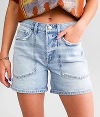 Billie Stretch Cuffed Short