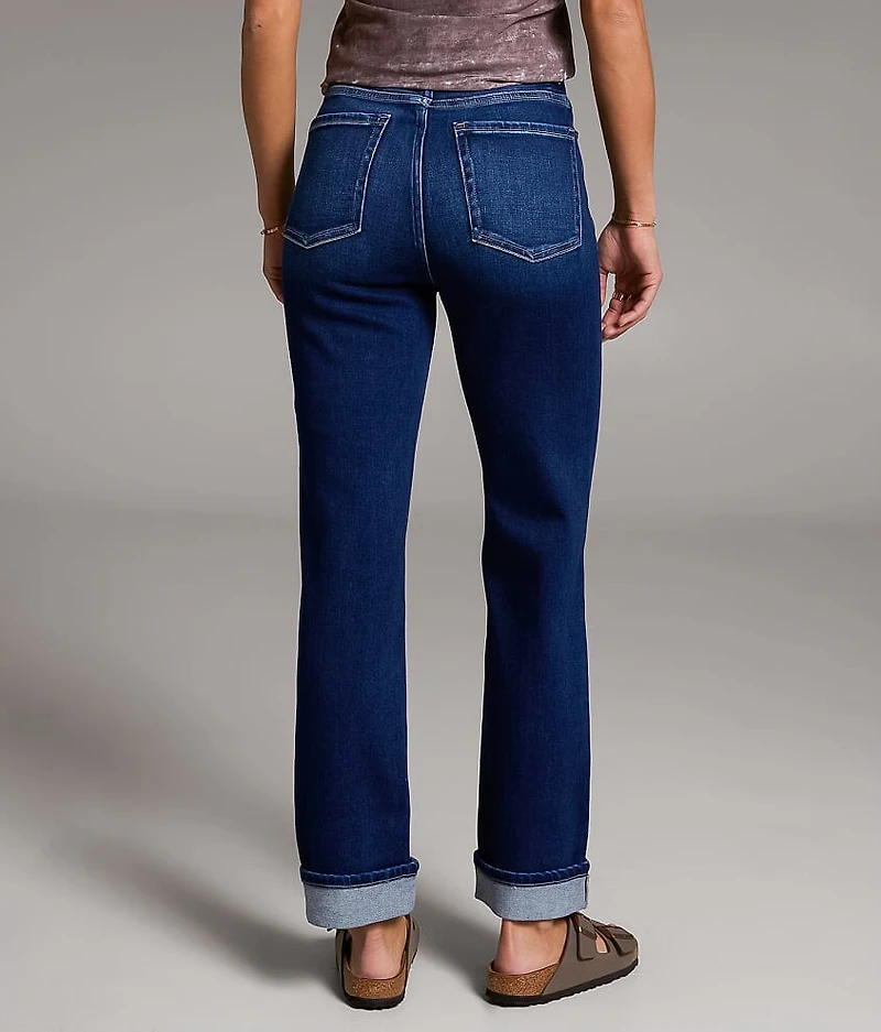 Parker Cropped Straight Stretch Jean