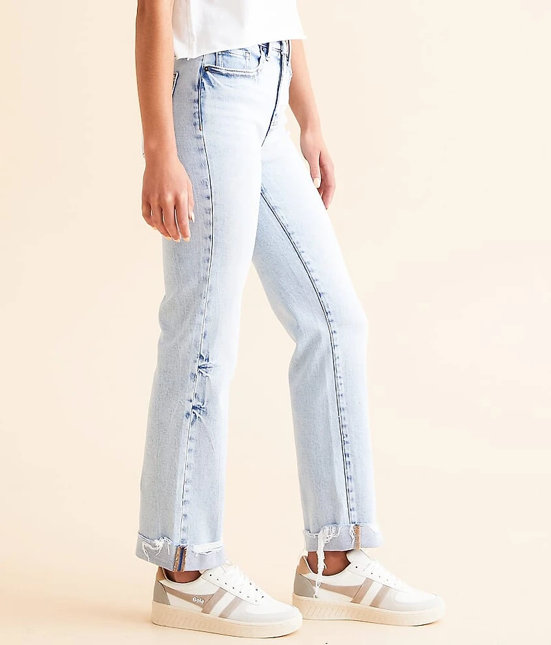 Billie Cropped Straight Stretch Jean