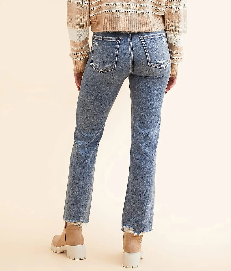 Billie Cropped Straight Stretch Jean