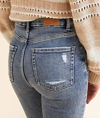 Billie Cropped Straight Stretch Jean