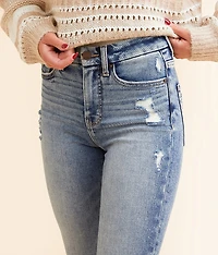 Billie Cropped Straight Stretch Jean