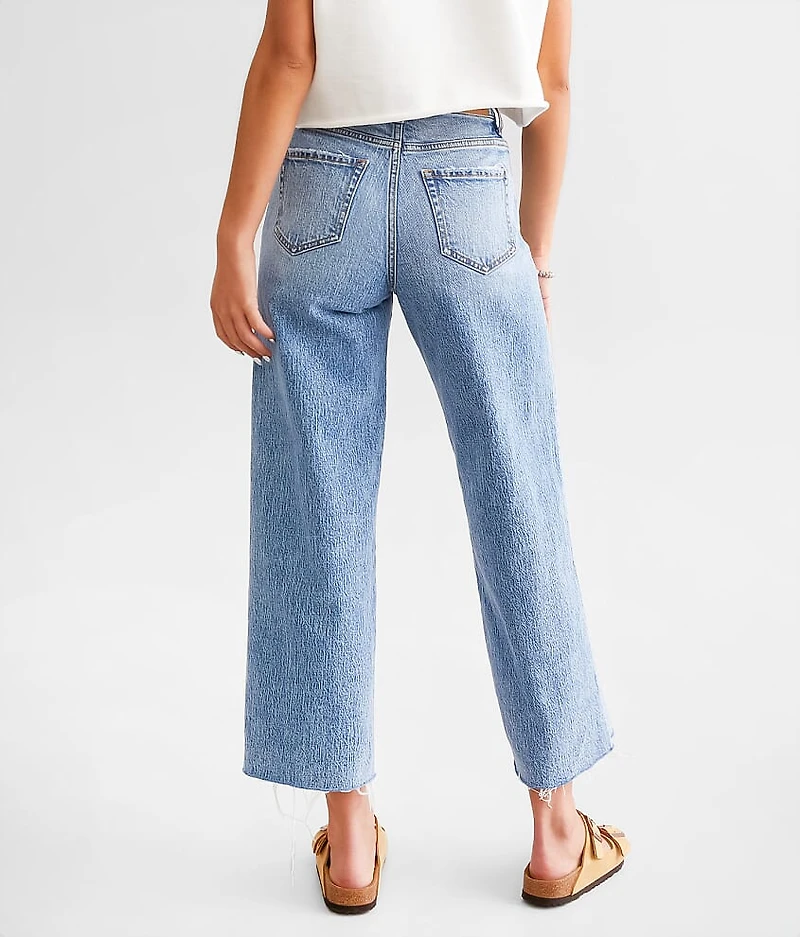 Billie Cropped Wide Leg Stretch Jean