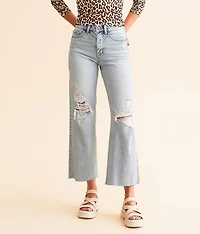 Billie Cropped Wide Leg Stretch Jean