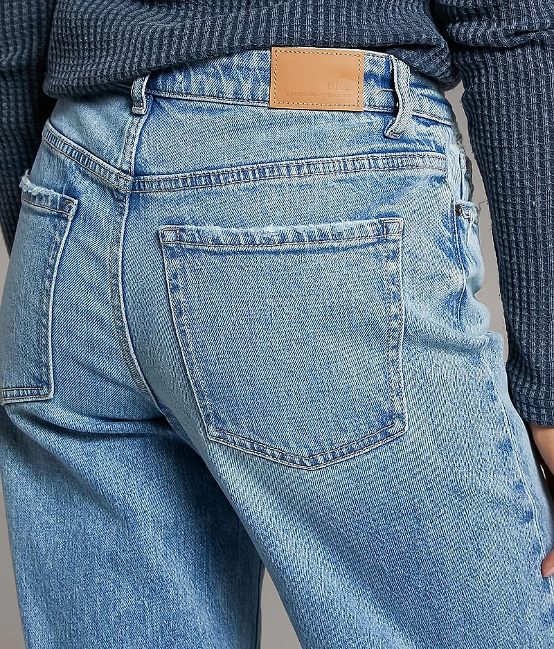 Payton Wide Leg Stretch Cuffed Jean
