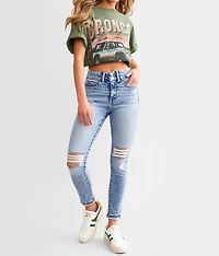 Billie Ankle Skinny Stretch Cuffed Jean