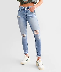 Billie Ankle Skinny Stretch Cuffed Jean