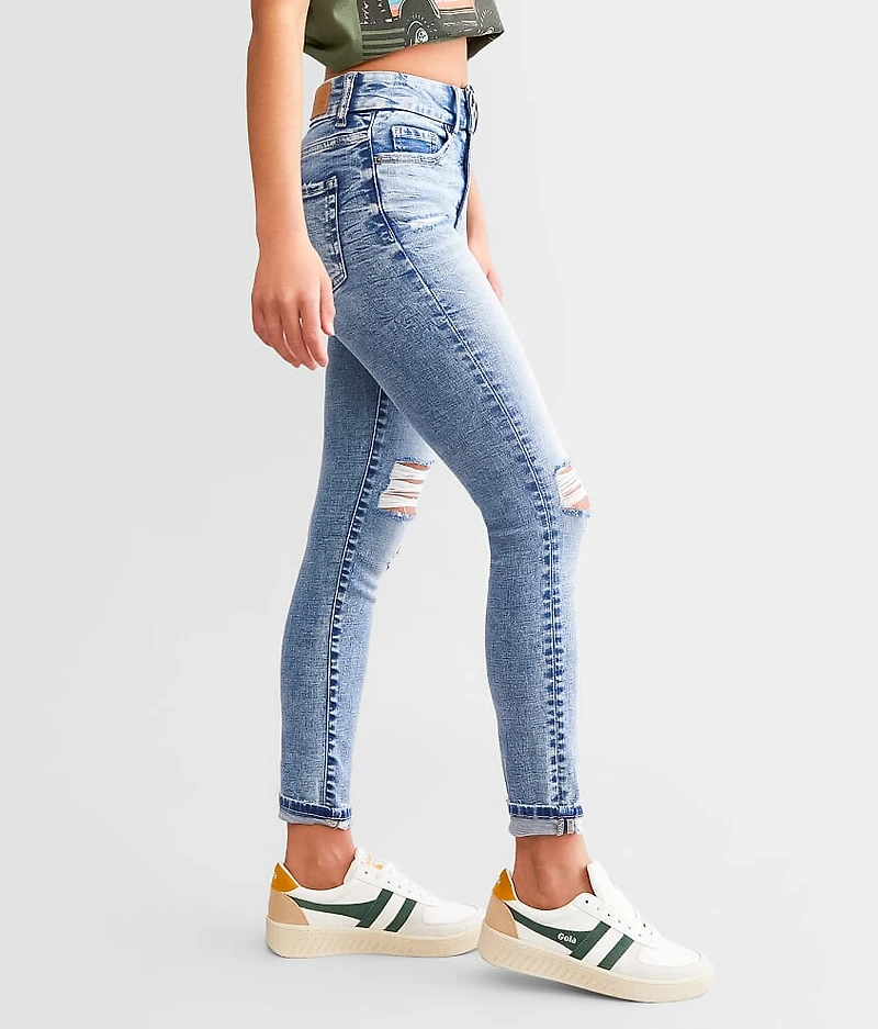 Billie Ankle Skinny Stretch Cuffed Jean