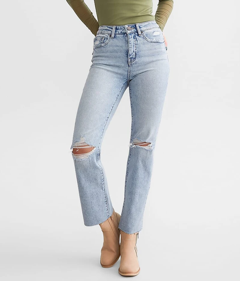 Billie Cropped Straight Stretch Jean