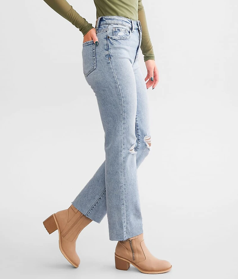 Billie Cropped Straight Stretch Jean