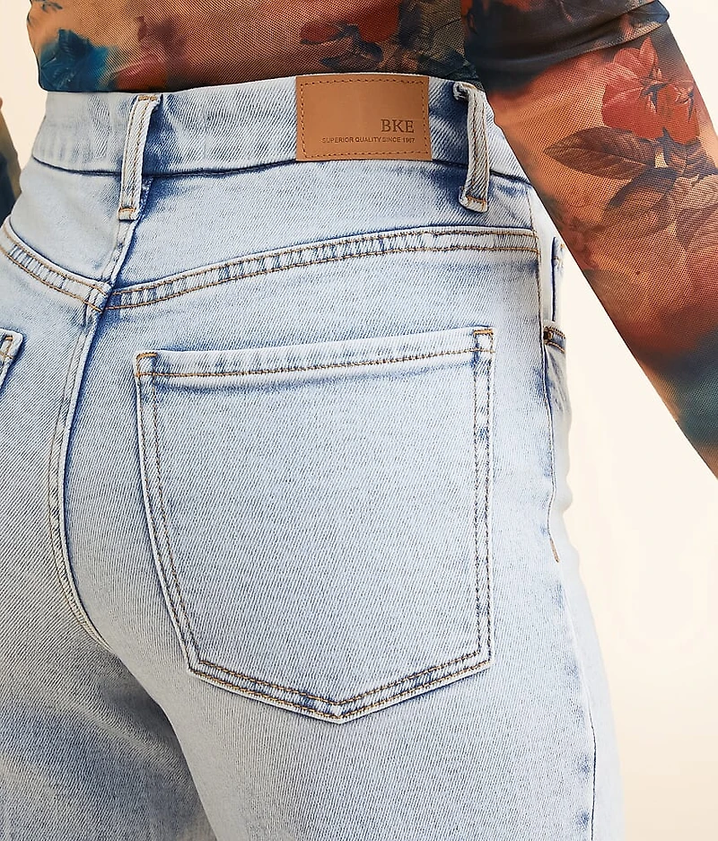 Billie Wide Leg Stetch Cuffed Jean