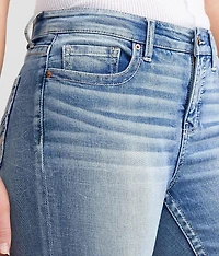 Gabby Cuffed Stretch Capri Jean