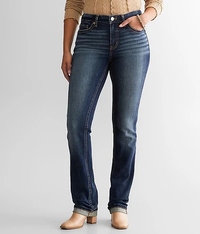 Gabby Straight Stretch Cuffed Jean