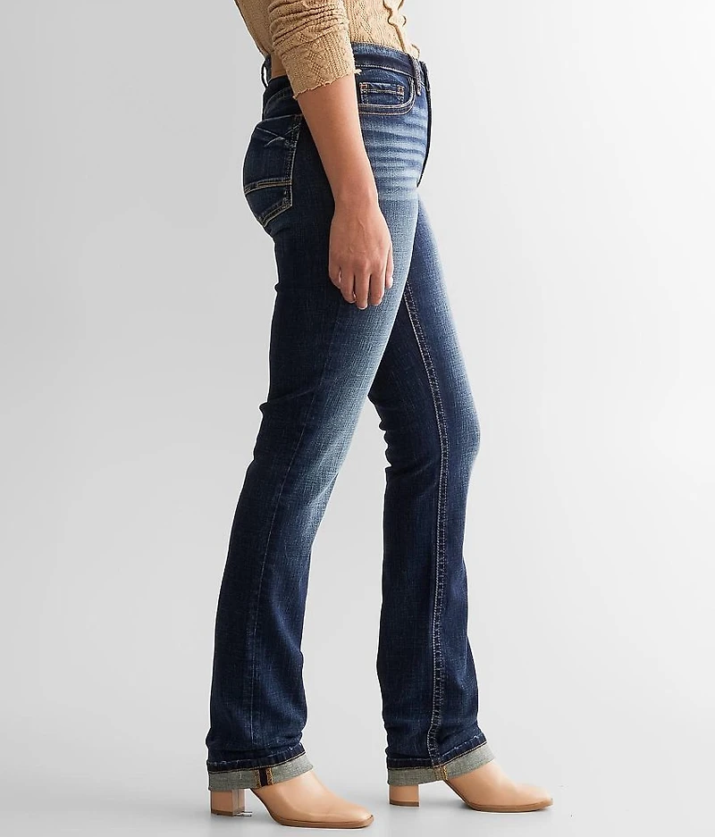 Gabby Straight Stretch Cuffed Jean