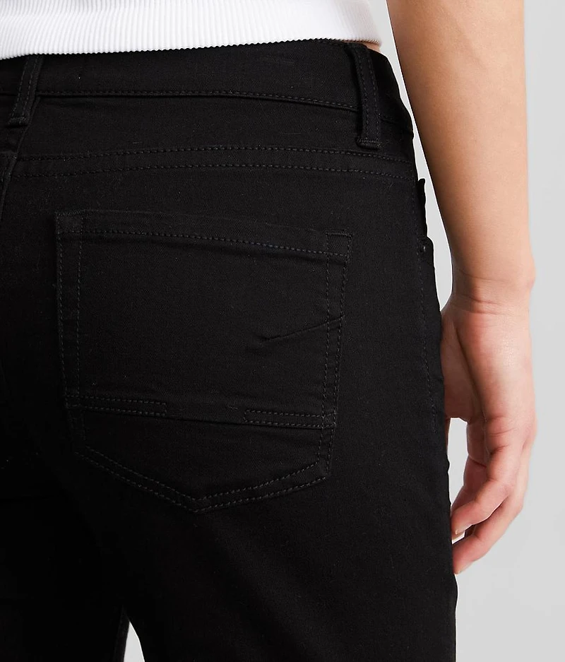 Gabby Cuffed Stretch Capri Jean