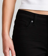 Gabby Cuffed Stretch Capri Jean