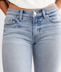 Stella Mid-Rise Straight Stretch Cuffed Jean