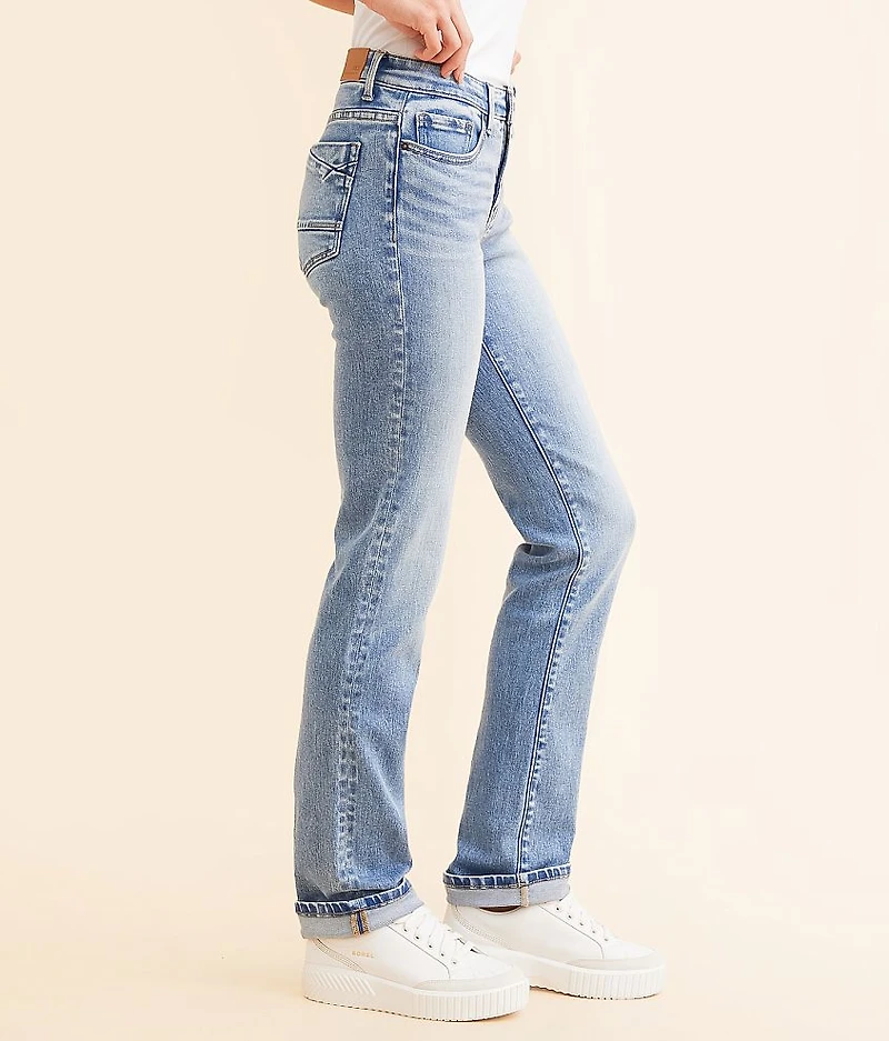 Andi Straight Stretch Cuffed Jean