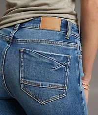 Andi Straight Stretch Cuffed Jean