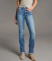 Andi Straight Stretch Cuffed Jean