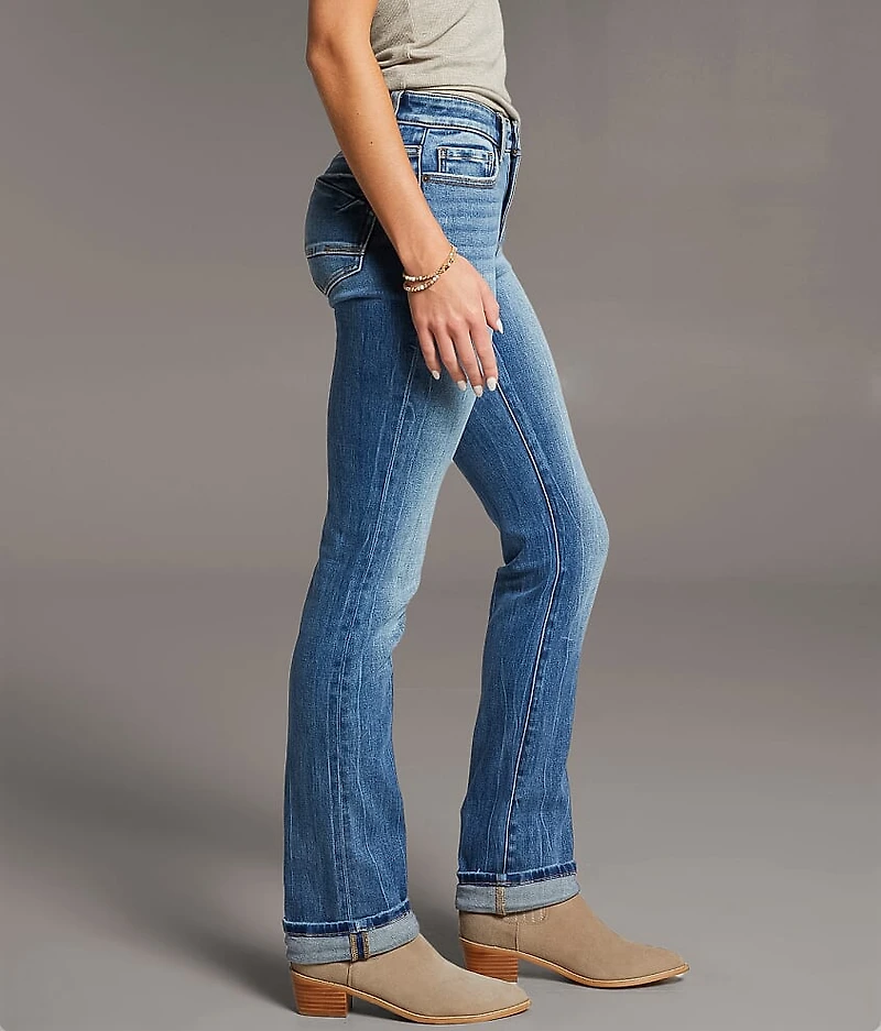 Andi Straight Stretch Cuffed Jean