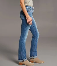 Andi Straight Stretch Cuffed Jean