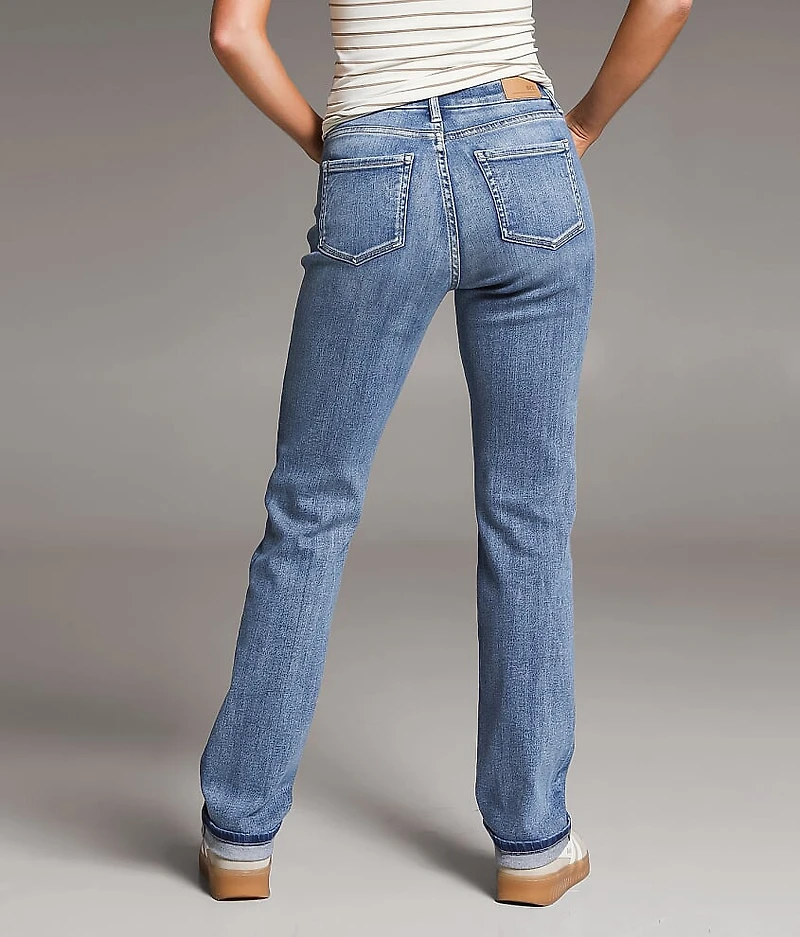 Gabby Straight Stretch Cuffed Jean