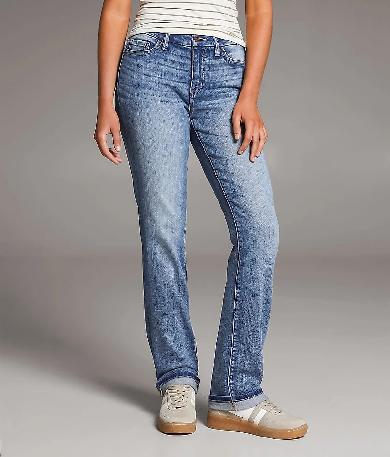 Gabby Straight Stretch Cuffed Jean