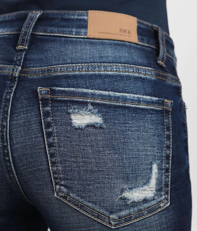 Stella Mid-Rise Ankle Skinny Cuffed Jean