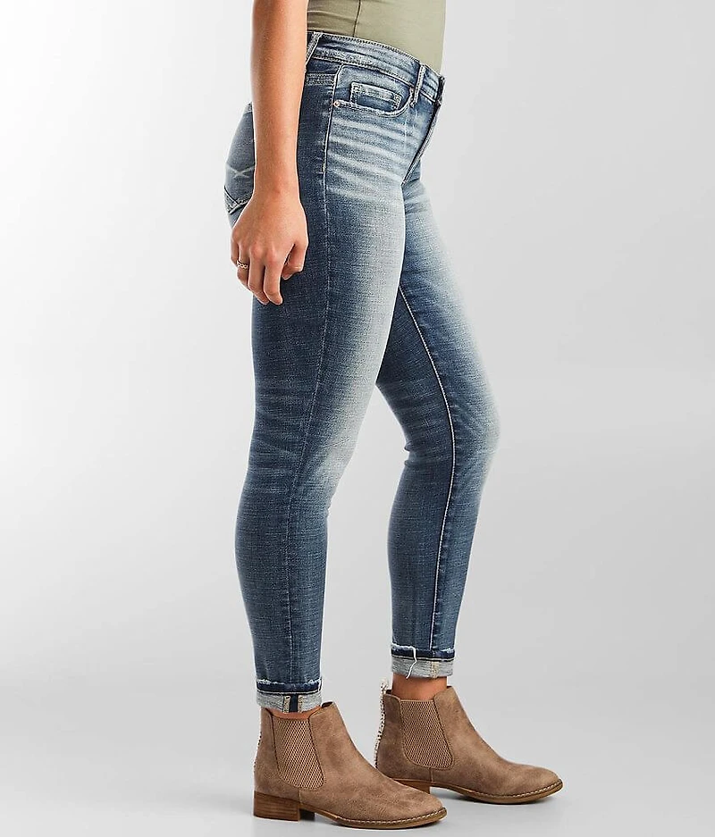 Gabby Ankle Skinny Stretch Cuffed Jean