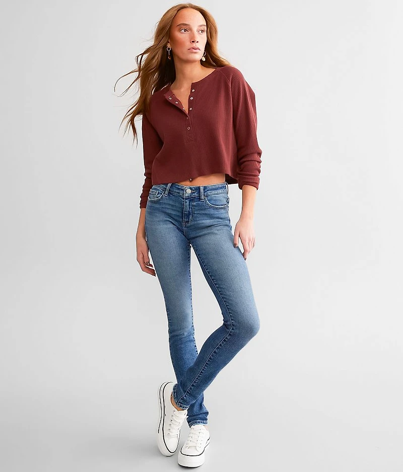 Stella Mid-Rise Skinny Stretch Jean