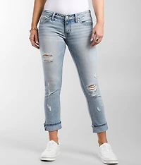 Stella Cuffed Stretch Capri Jean