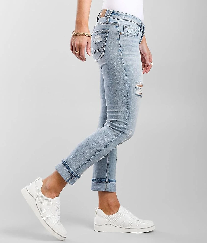 Stella Cuffed Stretch Capri Jean