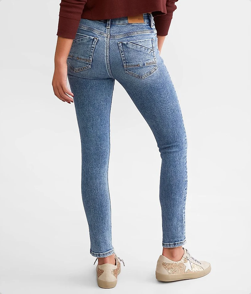 Stella Mid-Rise Ankle Skinny Stretch Jean
