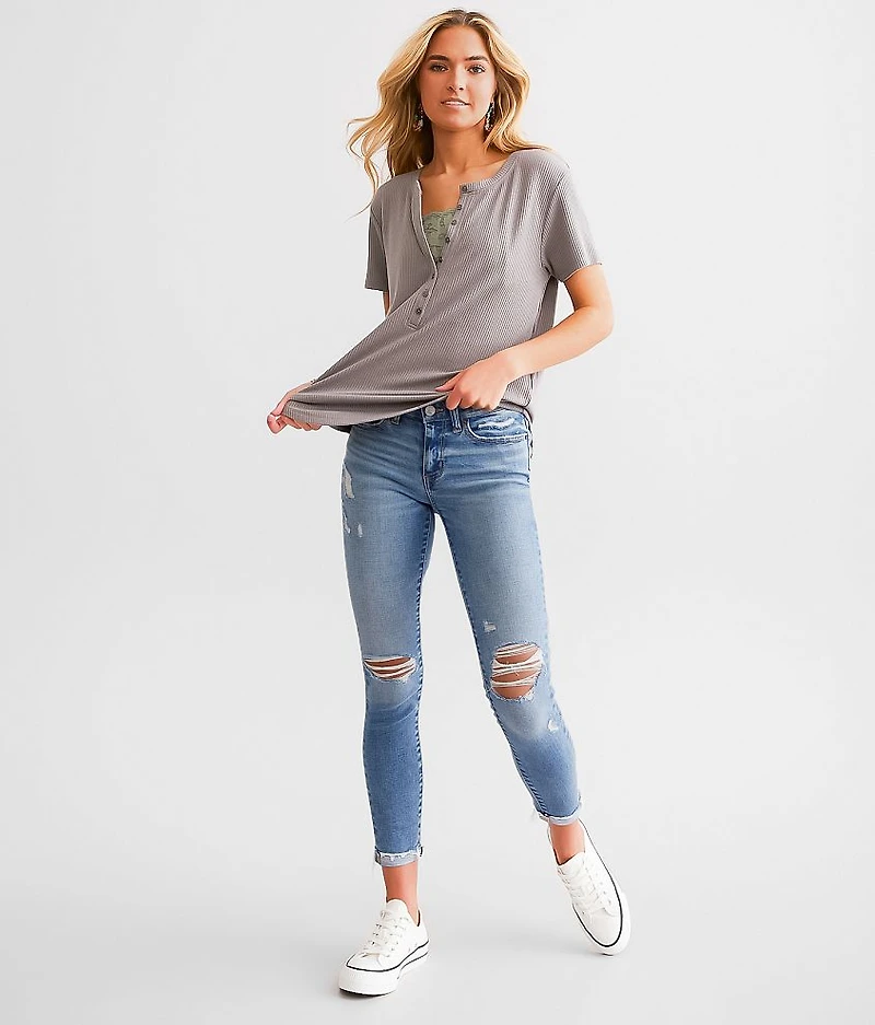 Stella Mid-Rise Skinny Stretch Jean