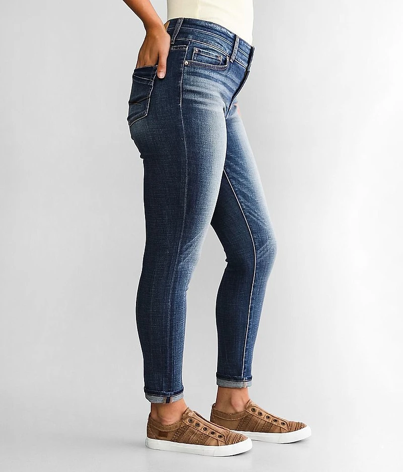Gabby Ankle Skinny Cuffed Stretch Jean
