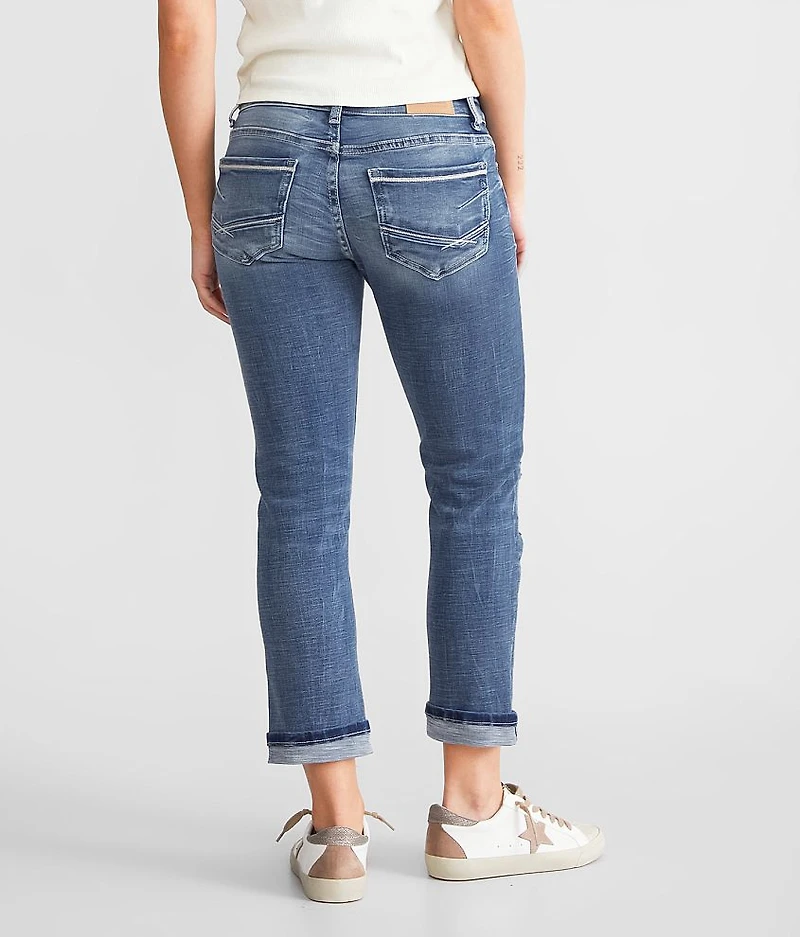 Stella Cuffed Stretch Capri Jean