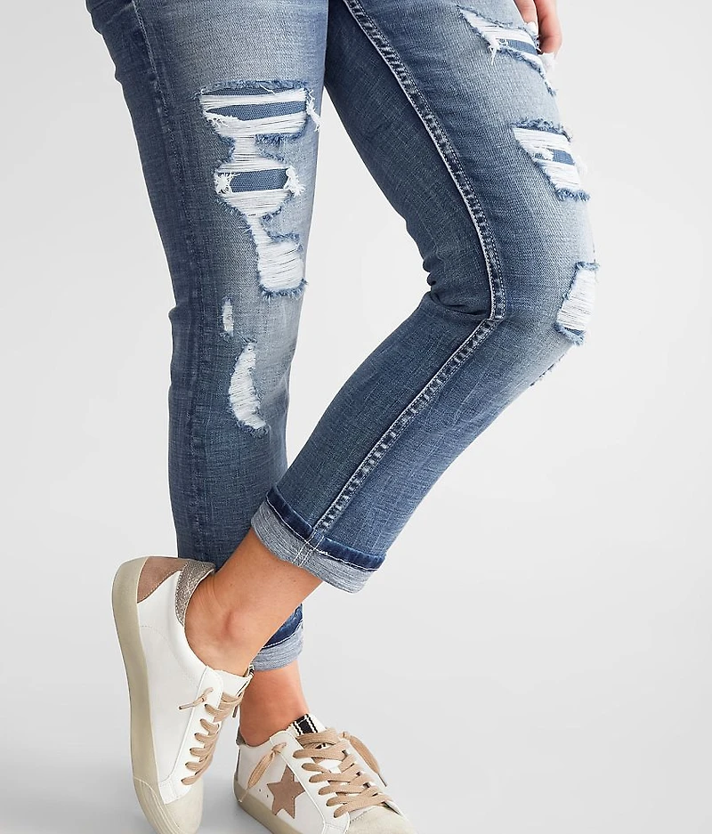 Stella Cuffed Stretch Capri Jean