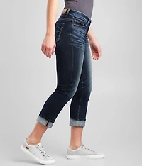 Payton Cuffed Stretch Cropped Jean