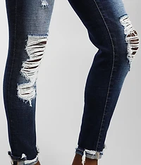 Stella Ankle Skinny Stretch Cuffed Jean
