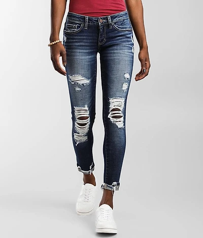 Stella Ankle Skinny Stretch Cuffed Jean