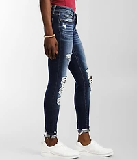 Stella Ankle Skinny Stretch Cuffed Jean