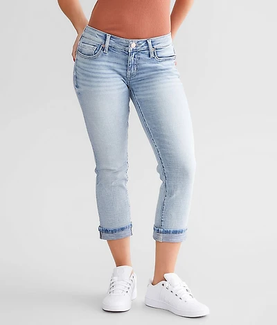 Stella Cuffed Stretch Capri Jean