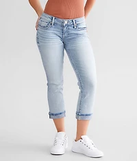 Stella Cuffed Stretch Capri Jean