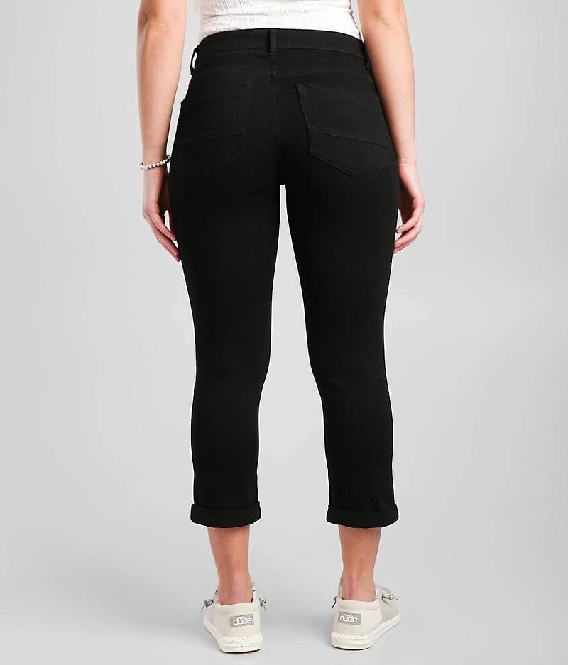 Payton Cuffed Stretch Capri Jean