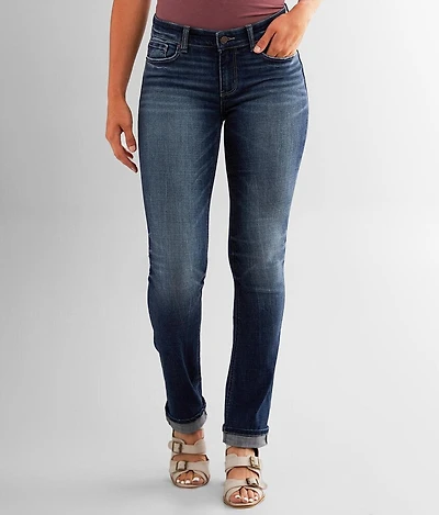 Payton Straight Stretch Cuffed Jean