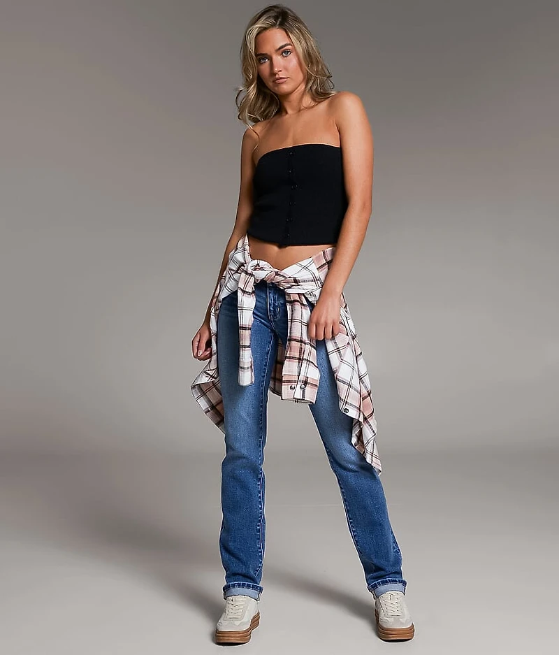 Stella Straight Cuffed Stretch Jean