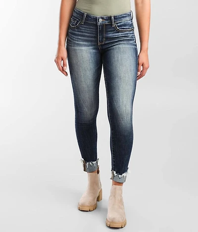 Payton Ankle Skinny Stretch Cuffed Jean