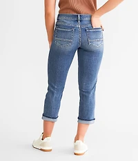 Payton Cuffed Stretch Capri Jean