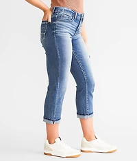 Payton Cuffed Stretch Capri Jean